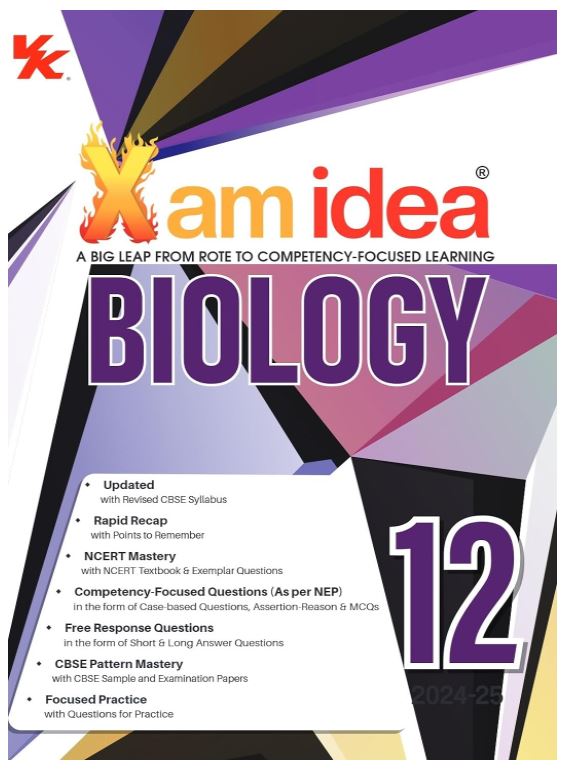 Xamidea Biology CBSE Class 12 - by Editorial Board (2024-25 Examination)